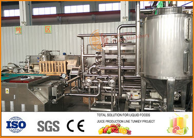 China sistema tubular ISO9001 de Sterilizating do doce de 2T/day SS304 fornecedor