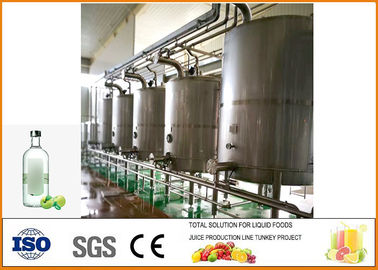 China 200T / Linha de produção verde processamento do equipamento da fermentação do vinho da ameixa do ano do produto comestível fornecedor