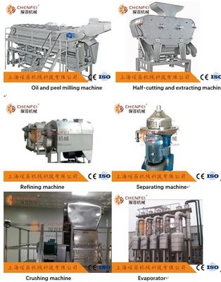 Linha de produção eficiência elevada do suco de laranja do citrino de NFC 5T/H de CFM-A-02-312-312