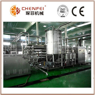Máquina tubular 100kg/H do esterilizador de UHT para o suco de frutas e legumes